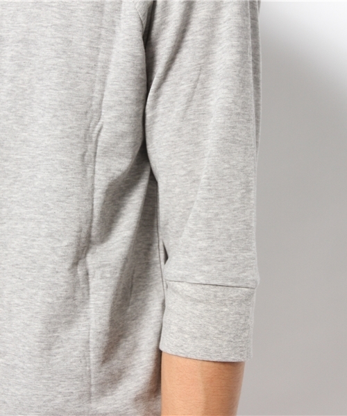 SHIPS（シップス）の「★★THE WHITE BRIEFS: クルーネック Tシャツ 3/4レングス（Tシャツ/カットソー・メンズ・グレー/ブラック/ホワイト・X-SMALL/SMALL/LARGE/MEDIUM）」の4枚目の写真