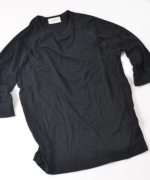 SHIPS（シップス）の「★★THE WHITE BRIEFS: クルーネック Tシャツ 3/4レングス（Tシャツ/カットソー・メンズ・グレー/ブラック/ホワイト・X-SMALL/SMALL/LARGE/MEDIUM）」の12枚目の写真