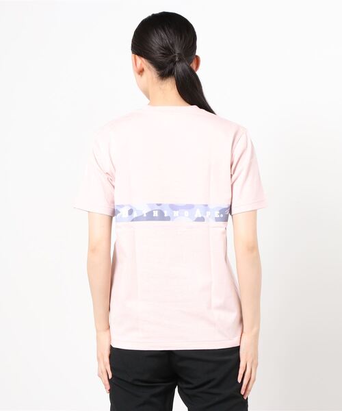 A BATHING APE(アベイシングエイプ)の「COLOR CAMO TAPE APE HEAD TEE L(Tシャツ/カットソー・レディース・ピンク/パープル・SMALL/MEDIUM/X-SMALL/XX-SMALL)」の4枚目の写真