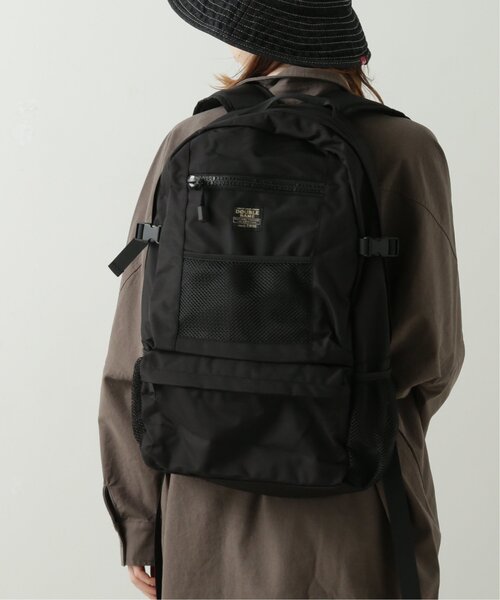 DOUBLE NAME（ダブルネーム）の「メッシュポケットリュック（バックパック/リュック・レディース・ベージュ/パープル/ブラック・FREE）」の4枚目の写真