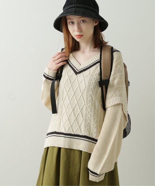 DOUBLE NAME（ダブルネーム）の「メッシュポケットリュック（バックパック/リュック・レディース・ベージュ/パープル/ブラック・FREE）」の8枚目の写真