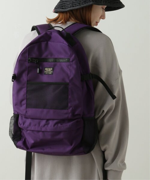 DOUBLE NAME（ダブルネーム）の「メッシュポケットリュック（バックパック/リュック・レディース・ベージュ/パープル/ブラック・FREE）」の10枚目の写真
