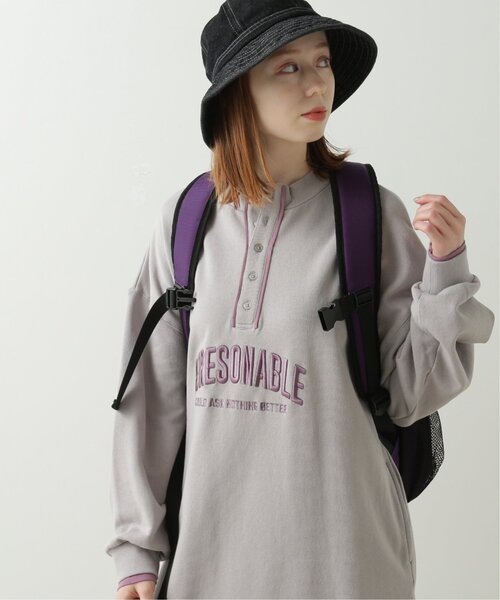 DOUBLE NAME（ダブルネーム）の「メッシュポケットリュック（バックパック/リュック・レディース・ベージュ/パープル/ブラック・FREE）」の11枚目の写真