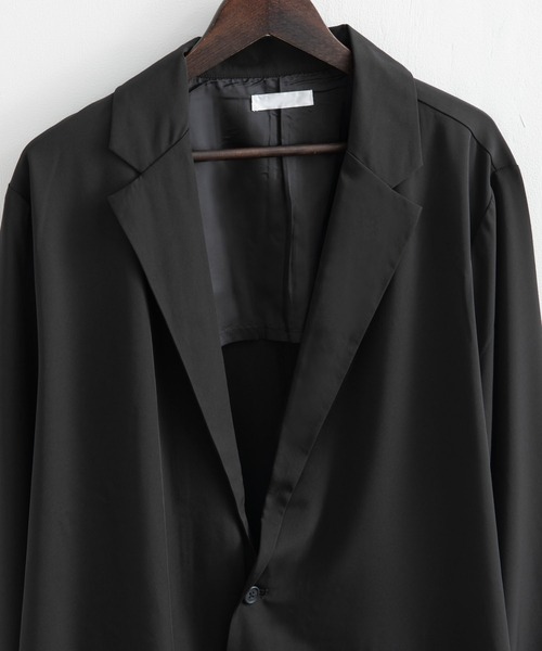 Rocky Monroe(ロッキーモンロー)の「【セットアップ】オーバーサイズジャケット&ワイドテーパードパンツ(セットアップ・メンズ・ブラック/ベージュ/グリーン・LL/M/L)」の21枚目の写真