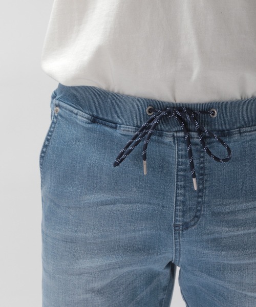 BAYFLOW(ベイフロー)の「デニムジョガーパンツ 21SS(デニムパンツ・メンズ・ライトブルー/スカイブルー/サックスブルー・SMALL/MEDIUM/LARGE)」の5枚目の写真