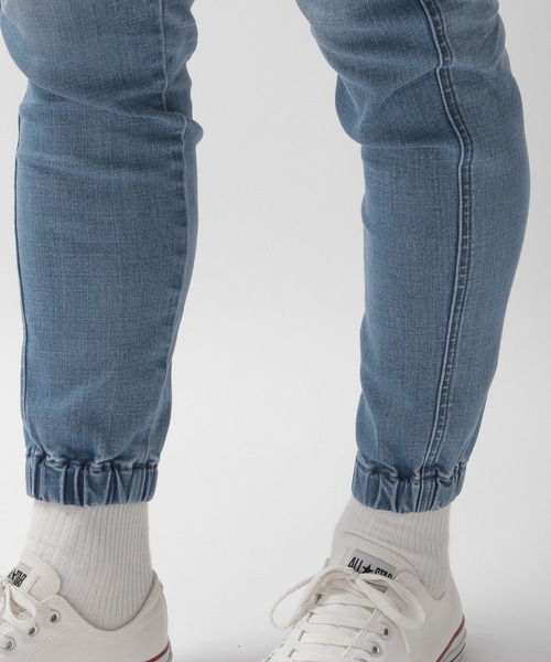 BAYFLOW(ベイフロー)の「デニムジョガーパンツ 21SS(デニムパンツ・メンズ・ライトブルー/スカイブルー/サックスブルー・SMALL/MEDIUM/LARGE)」の7枚目の写真