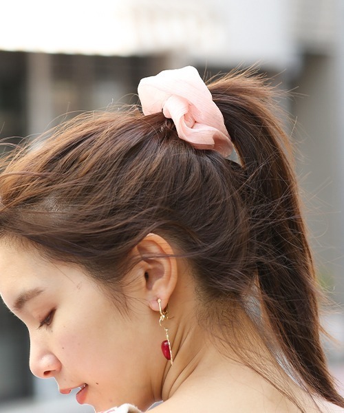 チチカカ（チチカカ）の「パステルカラーセットシュシュ（シュシュ・レディース・ピンク/ブルー/グリーン・FREE）」の6枚目の写真