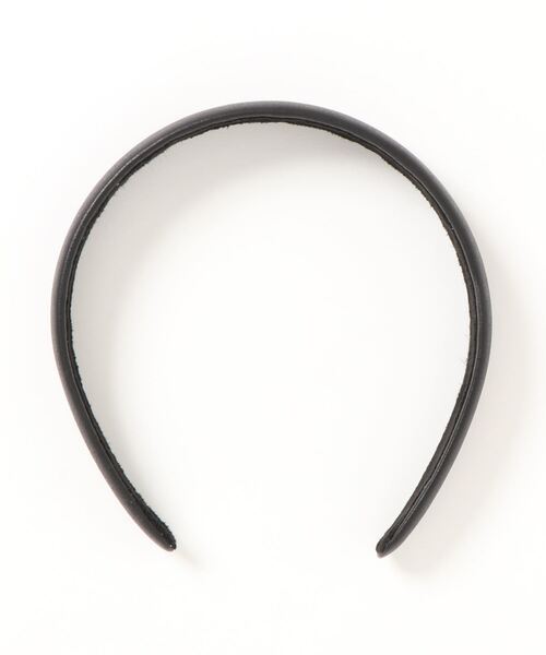 Monocoro toppi（モノコロトッピ）の「高まるガーリームード。レザー無地シンプルワイドカチューシャ（カチューシャ・レディース・ブルー/ベージュ/ブラック/キャメル/ピンク/ブラック系その他2/ベージュ系その他2・フリー）」の12枚目の写真