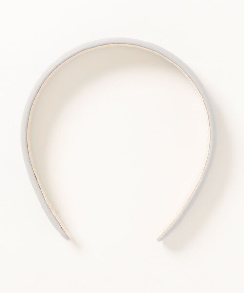 Monocoro toppi（モノコロトッピ）の「高まるガーリームード。レザー無地シンプルワイドカチューシャ（カチューシャ・レディース・ブルー/ベージュ/ブラック/キャメル/ピンク/ブラック系その他2/ベージュ系その他2・フリー）」の11枚目の写真