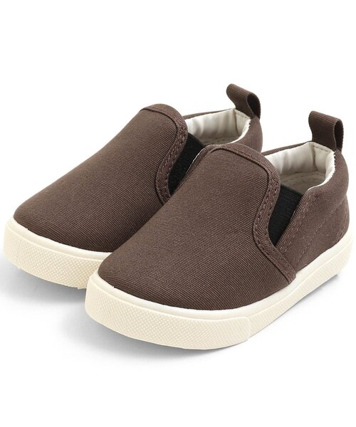 apres les cours（アプレレクール）の「■スリッポン（スリッポン・キッズ・ブラウン/ミント/ライトグレー/キャメル/ベージュ・13/14/15 /16/17/18/19）」の3枚目の写真