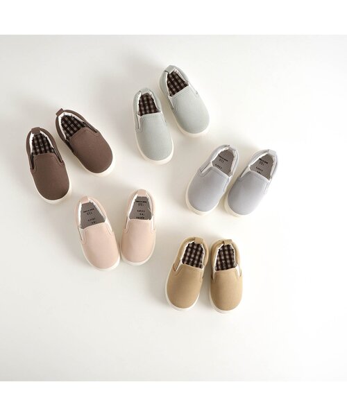 apres les cours（アプレレクール）の「■スリッポン（スリッポン・キッズ・ブラウン/ミント/ライトグレー/キャメル/ベージュ・13/14/15 /16/17/18/19）」の16枚目の写真