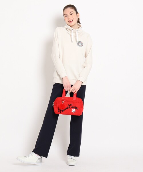 adabat（アダバット）の「cuarto united（クアルトユナイテッド）×アダバット コラボ カートバッグ（ボストンバッグ・レディース・ブラック/レッド系1・00）」の9枚目の写真