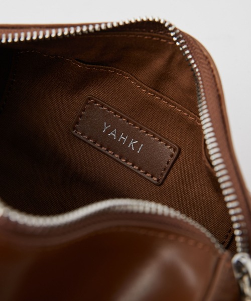 YAHKI（ヤーキ）の「【YAHKI(ヤーキ)】ミニショルダーバッグ（ショルダーバッグ・レディース・ブラウン/サンドベージュ・FREE）」の9枚目の写真