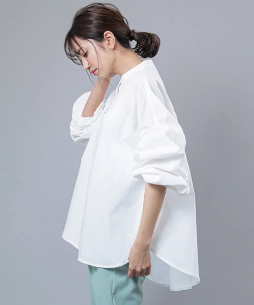 セール】バルーンスリーブシャツ（シャツ/ブラウス）｜mili an deni