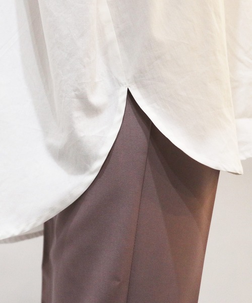 mili an deni（ミリアンデニ）の「バルーンスリーブシャツ（シャツ/ブラウス・レディース・ホワイト/ブラック/ネイビー・M/L）」の13枚目の写真