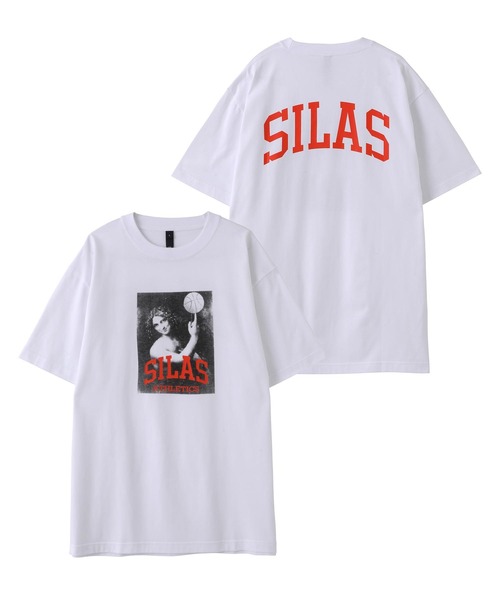 SILAS（サイラス）の「ATHLETIC PRINT S/S TEE（Tシャツ/カットソー・メンズ・ブラック/ホワイト/ネイビー・MEDIUM/X-LARGE/LARGE/SMALL）」の7枚目の写真