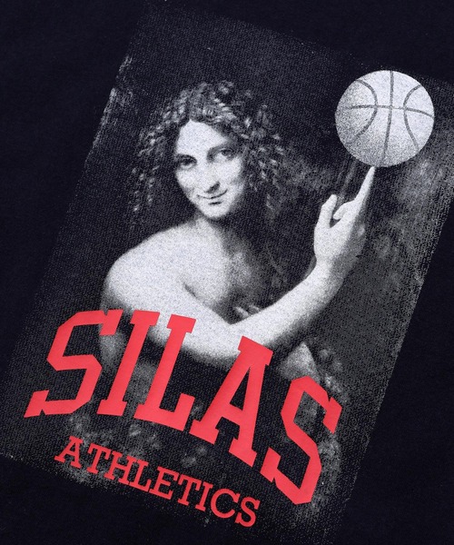 SILAS（サイラス）の「ATHLETIC PRINT S/S TEE（Tシャツ/カットソー・メンズ・ブラック/ホワイト/ネイビー・MEDIUM/X-LARGE/LARGE/SMALL）」の13枚目の写真