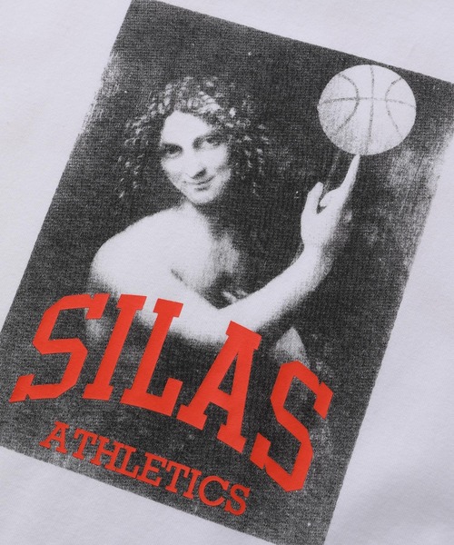 SILAS（サイラス）の「ATHLETIC PRINT S/S TEE（Tシャツ/カットソー・メンズ・ブラック/ホワイト/ネイビー・MEDIUM/X-LARGE/LARGE/SMALL）」の20枚目の写真