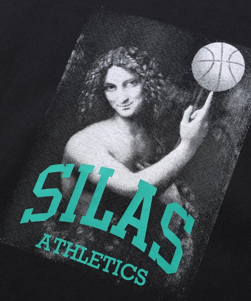 SILAS（サイラス）の「ATHLETIC PRINT S/S TEE（Tシャツ/カットソー・メンズ・ブラック/ホワイト/ネイビー・MEDIUM/X-LARGE/LARGE/SMALL）」の16枚目の写真