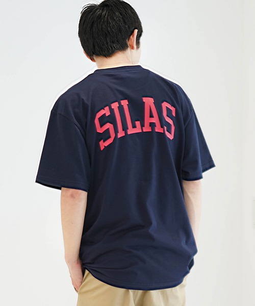 SILAS（サイラス）の「ATHLETIC PRINT S/S TEE（Tシャツ/カットソー・メンズ・ブラック/ホワイト/ネイビー・MEDIUM/X-LARGE/LARGE/SMALL）」の22枚目の写真