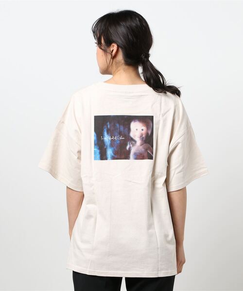 SPINNS（スピンズ）の「【映画フォトデザイン】movie photoプリントTシャツ（Tシャツ/カットソー・レディース・ホワイト/アイボリー/モカ/スミクロ・ONESIZE）」の17枚目の写真