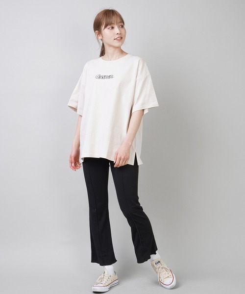 SPINNS（スピンズ）の「【映画フォトデザイン】movie photoプリントTシャツ（Tシャツ/カットソー・レディース・ホワイト/アイボリー/モカ/スミクロ・ONESIZE）」の20枚目の写真