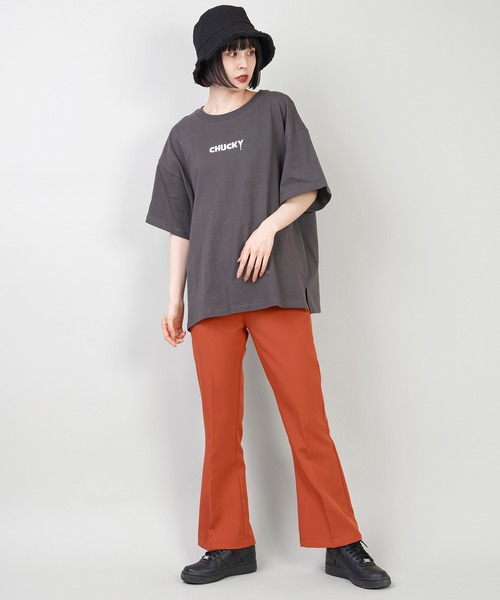 SPINNS（スピンズ）の「【映画フォトデザイン】movie photoプリントTシャツ（Tシャツ/カットソー・レディース・ホワイト/アイボリー/モカ/スミクロ・ONESIZE）」の13枚目の写真