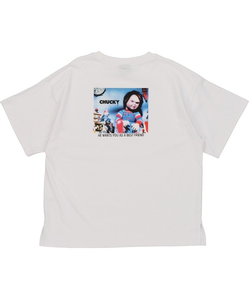 SPINNS（スピンズ）の「【映画フォトデザイン】movie photoプリントTシャツ（Tシャツ/カットソー・レディース・ホワイト/アイボリー/モカ/スミクロ・ONESIZE）」の18枚目の写真