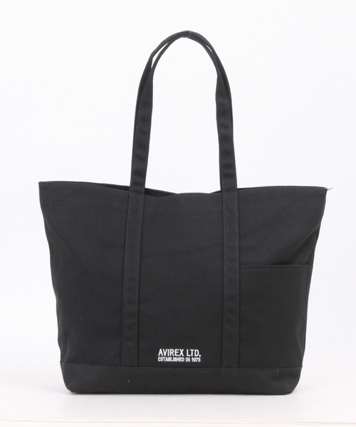 AVIREX（アヴィレックス）の「バーサ2/ BERSAⅡ/ キャンバストートバッグ（トートバッグ・レディース・オフホワイト/ブラック/オリーブ・FREE）」の21枚目の写真