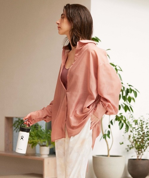 emmi(エミ)の「【emmi atelier】ブラカップリブキャミソール(キャミソール・レディース・ブラウン/ブラック/アイボリー/マスタード/ミント・FREE)」の8枚目の写真