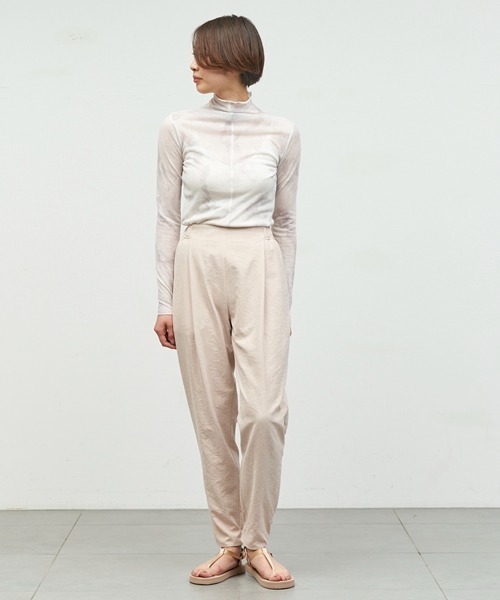 emmi(エミ)の「【emmi atelier】ブラカップリブキャミソール(キャミソール・レディース・ブラウン/ブラック/アイボリー/マスタード/ミント・FREE)」の17枚目の写真