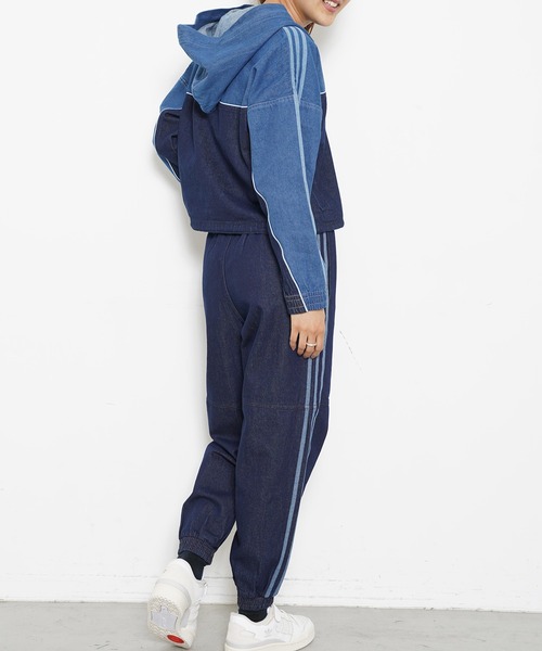 adidas◆パーカー/S/コットン/GM5387 adidas Originals（アディダスオリジナルス）の「adidas DENIM