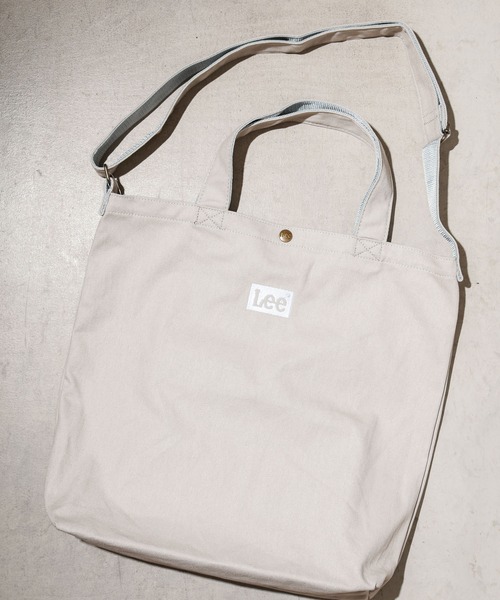 Lee(リー)の「《LEE》ワンポイントロゴ刺繍 2WAY トートバッグ(トートバッグ・レディース・ベージュ/ブラウン/グレー/カーキ/ホワイト/ブラック・FREE)」の4枚目の写真