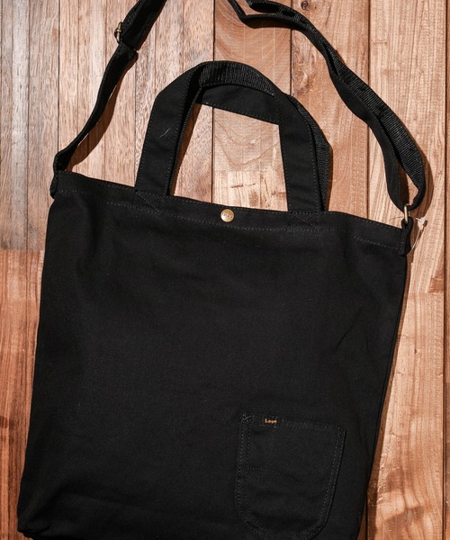 Lee(リー)の「《LEE》ワンポイントロゴ刺繍 2WAY トートバッグ(トートバッグ・レディース・ベージュ/ブラウン/グレー/カーキ/ホワイト/ブラック・FREE)」の11枚目の写真