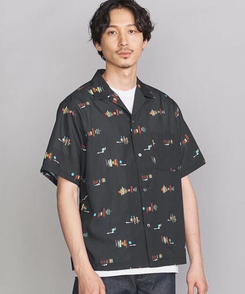 UNITED ARROWS ユナイテッドアローズのオープンカラー半袖シャツ　XL BEAUTY＆YOUTH UNITED ARROWS オープンカラーシャツ ルーズな
