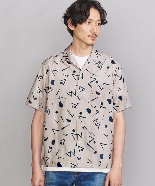 BEAUTY&YOUTH UNITED ARROWS(ビューティーアンドユースユナイテッドアローズ)の「BY VARIOUS/P オープンカラー シャツ(シャツ/ブラウス・メンズ・オフホワイト/ブラック/ナチュラル・LARGE/SMALL/X-LARGE/MEDIUM)」の11枚目の写真
