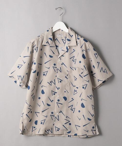 BEAUTY&YOUTH UNITED ARROWS(ビューティーアンドユースユナイテッドアローズ)の「BY VARIOUS/P オープンカラー シャツ(シャツ/ブラウス・メンズ・オフホワイト/ブラック/ナチュラル・LARGE/SMALL/X-LARGE/MEDIUM)」の16枚目の写真