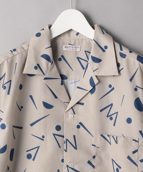 BEAUTY&YOUTH UNITED ARROWS(ビューティーアンドユースユナイテッドアローズ)の「BY VARIOUS/P オープンカラー シャツ(シャツ/ブラウス・メンズ・オフホワイト/ブラック/ナチュラル・LARGE/SMALL/X-LARGE/MEDIUM)」の18枚目の写真