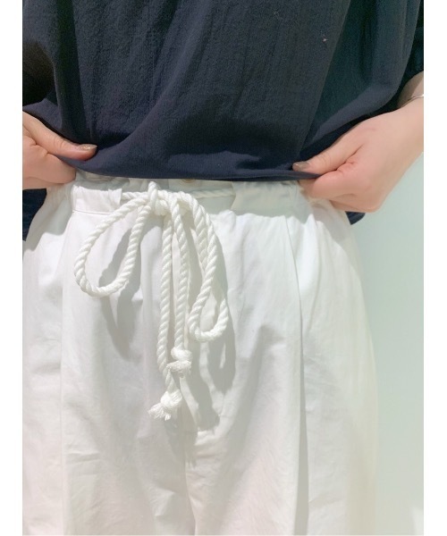 BEARDSLEY（ビアズリー）の「ロープ付きイージーパンツ（その他パンツ・レディース・ホワイト・FREE）」の16枚目の写真