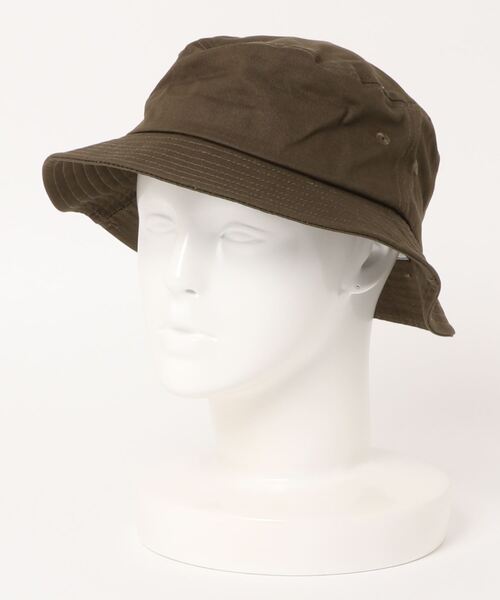 FRUIT OF THE LOOM（フルーツオブザルーム）の「Bucket Hat Twill / バケット / ハット / ベーシック / カジュアル / ユニセックス / 無地（ハット・レディース・ホワイト/ブラック/ベージュ/パープル/レッド/カーキ・FREE）」の4枚目の写真