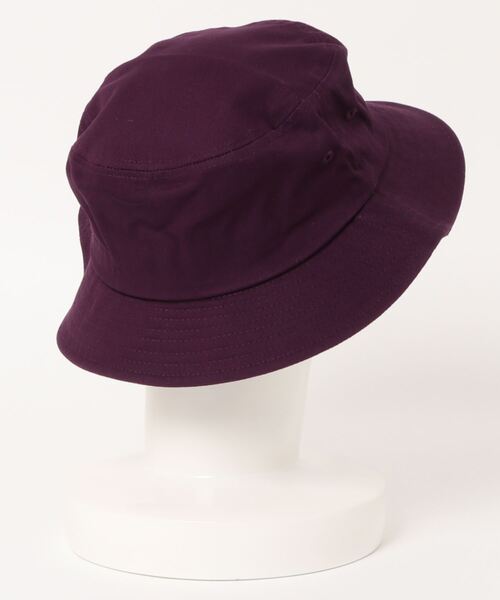 FRUIT OF THE LOOM（フルーツオブザルーム）の「Bucket Hat Twill / バケット / ハット / ベーシック / カジュアル / ユニセックス / 無地（ハット・レディース・ホワイト/ブラック/ベージュ/パープル/レッド/カーキ・FREE）」の7枚目の写真