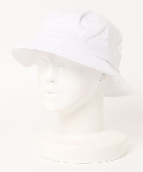 FRUIT OF THE LOOM（フルーツオブザルーム）の「Bucket Hat Twill / バケット / ハット / ベーシック / カジュアル / ユニセックス / 無地（ハット・レディース・ホワイト/ブラック/ベージュ/パープル/レッド/カーキ・FREE）」の12枚目の写真