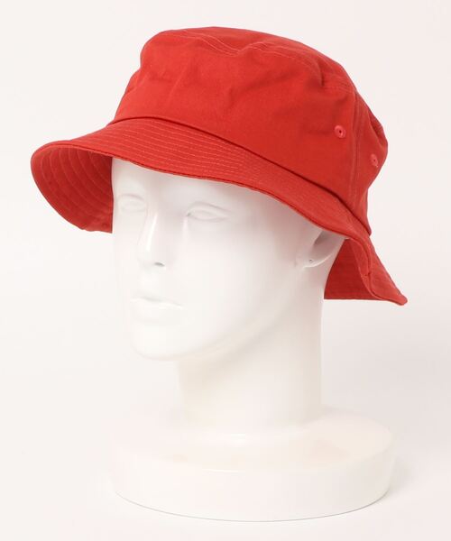 FRUIT OF THE LOOM（フルーツオブザルーム）の「Bucket Hat Twill / バケット / ハット / ベーシック / カジュアル / ユニセックス / 無地（ハット・レディース・ホワイト/ブラック/ベージュ/パープル/レッド/カーキ・FREE）」の8枚目の写真