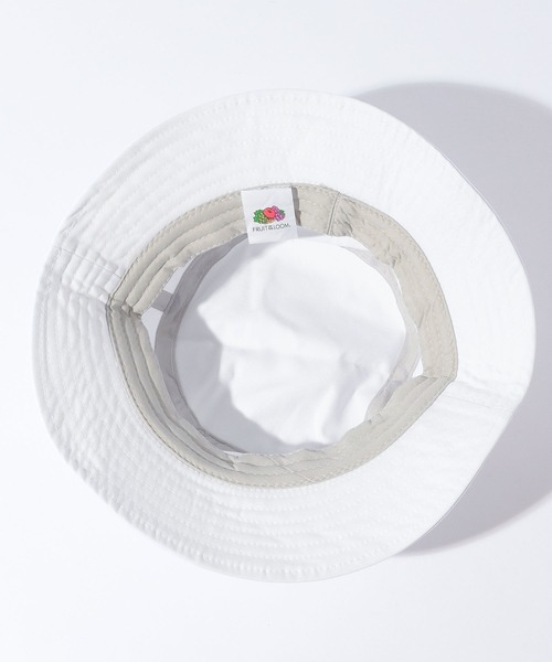FRUIT OF THE LOOM（フルーツオブザルーム）の「Bucket Hat Twill / バケット / ハット / ベーシック / カジュアル / ユニセックス / 無地（ハット・レディース・ホワイト/ブラック/ベージュ/パープル/レッド/カーキ・FREE）」の20枚目の写真