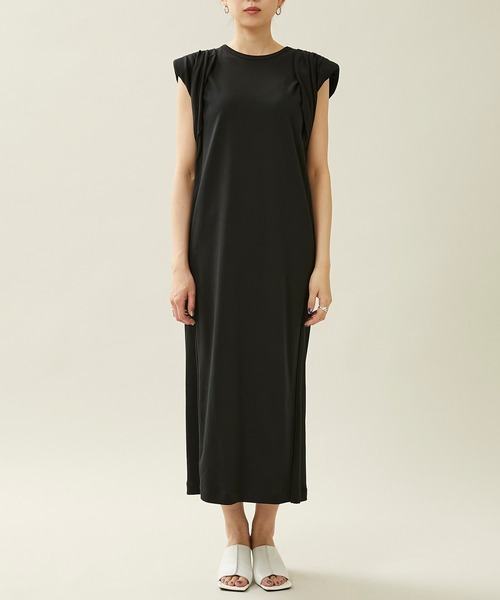 city（シティ）の「【CITY】スビンコットンギャザーショルダーワンピース（ワンピース・レディース・イエロー/ブラック・FREE）」の18枚目の写真