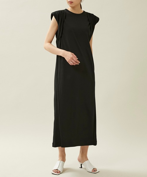 city（シティ）の「【CITY】スビンコットンギャザーショルダーワンピース（ワンピース・レディース・イエロー/ブラック・FREE）」の21枚目の写真