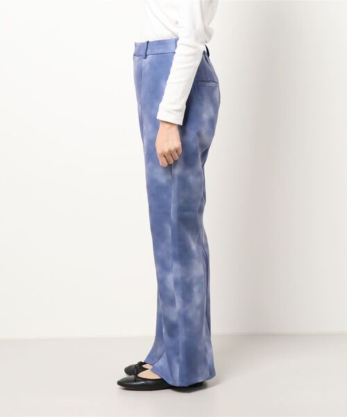 PAGEBOY（ページボーイ）の「マーブルプリントパンツ（スラックス・レディース・ブラック/アクア・FREE）」の14枚目の写真