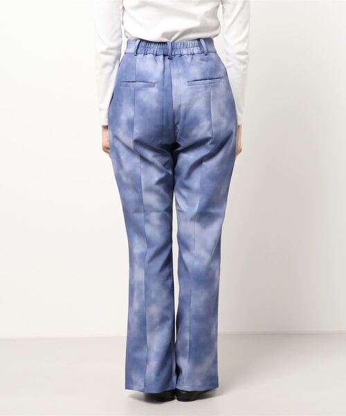 PAGEBOY（ページボーイ）の「マーブルプリントパンツ（スラックス・レディース・ブラック/アクア・FREE）」の15枚目の写真