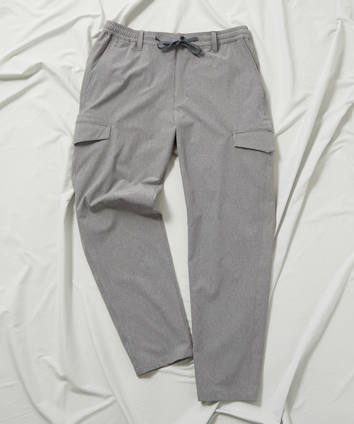 UNION STATION（ユニオンステーション）の「【セットアップ対応】【AIR LIGHT -Active version-】イージーカーゴパンツ（スラックス・メンズ・ブラック/ブラウン/トップグレー/グレイッシュベージュ・S/M/L）」の12枚目の写真