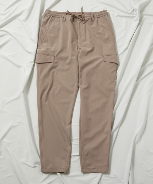 UNION STATION（ユニオンステーション）の「【セットアップ対応】【AIR LIGHT -Active version-】イージーカーゴパンツ（スラックス・メンズ・ブラック/ブラウン/トップグレー/グレイッシュベージュ・S/M/L）」の15枚目の写真